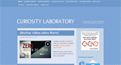 Desktop Screenshot of curiositylaboratory.com
